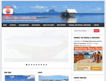 Tablet Screenshot of bora-bora-insider.com